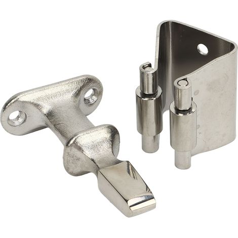 Butée de porte robuste en acier inoxydable marine, arrêt et support de maintien, quincaillerie premium pour bateau, yacht, camping-car. (1/5)