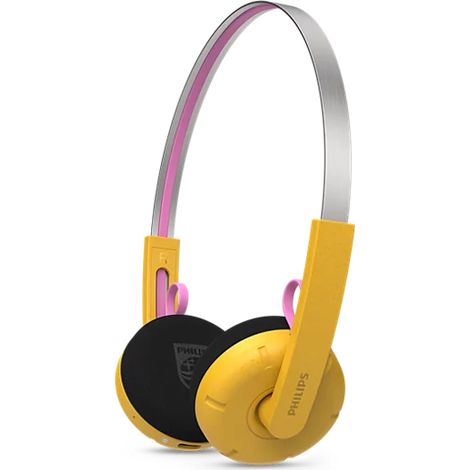 Auriculares Inalámbricos Philips Moving Sound Amarillos