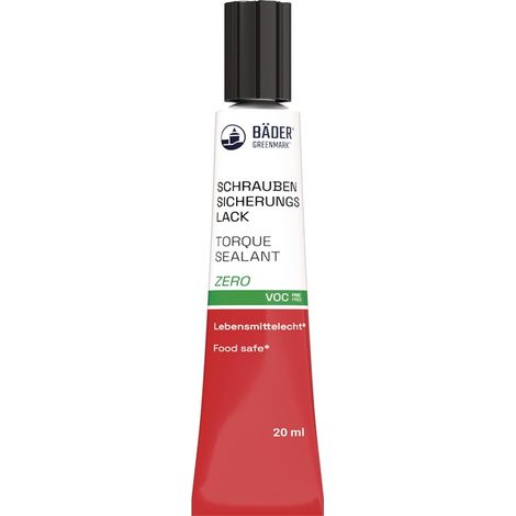 BÄDER Schraubensicherungslack Zero gelb20 ml Tube