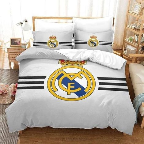 Housse De Couette Famous Football Team Ensemble De-1x Housse de couette200200+2x taies doreiller5075 Housse Dcorative Double (1/5)