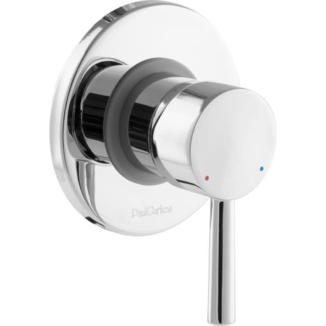 PaulGurkes Robinet encastré Mélangeur Monocommande Rond pour Douche
