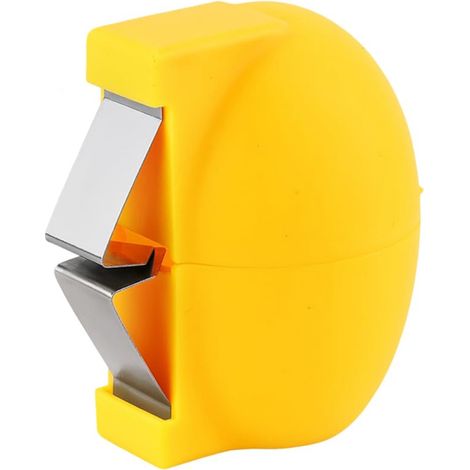Ouvre-coquilles d'œufs 2026, casse-œufs multifonctionnel en acier inoxydable, séparateur d'œufs, éplucheur d'œufs crus et durs, ustensile de cuisine (jaune, 1 pièce)