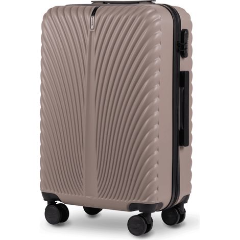 Maleta mediana WINGS SWAN de 24" color beige