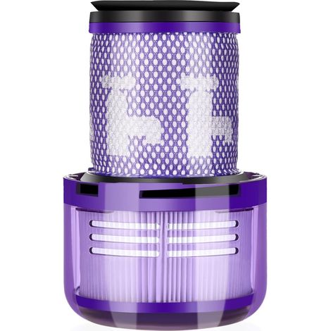 Leadaybetter 1 filtre de rechange pour aspirateur Dyson V12 Slim Absolute Motorhead sans fil, lavable pièces de rechange pour aspirateur Hepa avec 1 brosse, remplacez 971517-01 (1/5)