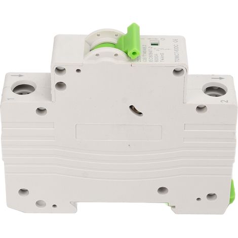 Disjoncteur photovoltaïque monophasé, mini-système magnétique, isolateur de circuit CC à déclenchement rapide pour système solaire 250 V (1/5)