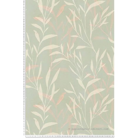 Papier peint Nature Vert Anna D'Andrea A.S. Création (1/5)