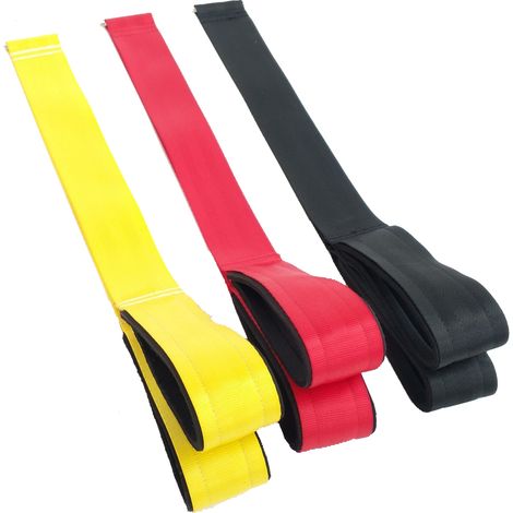Corde de tirage triceps noire, poignée confortable polyvalente, sangle de câble robuste et durable pour fitness et musculation. (1/5)