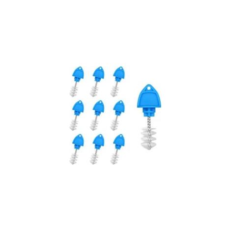10pcs Brosse pour Bouchon de Robinet de Bière, Beer Tap Plug Brush Brosses de Nettoyage Plastique Brosse de Robinet de Bière Bouchons pour Restaurant Maison Bar de Fête-Crezuo