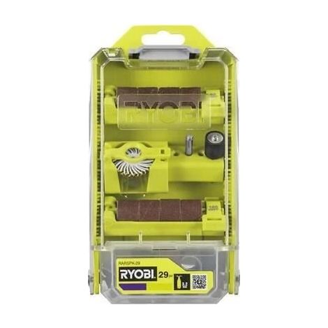 RYOBI Coffret de ponçage et polissage - RARSPK-29 - 3,2mm - 29 pcs (1/4)