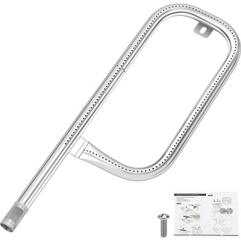 60040 43.2CM Brûleur de Rechange pour Weber Q100, Q120, Tube de brûleur pour Les Grils à gaz Weber Q1000, Q1200.