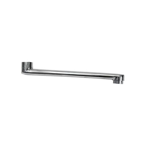 Dianhydro canna per lavello a muro lunghezza 40 cm cromata ricambi per rubinetteria bagno cucina Cromato 40 Cm (1/3)