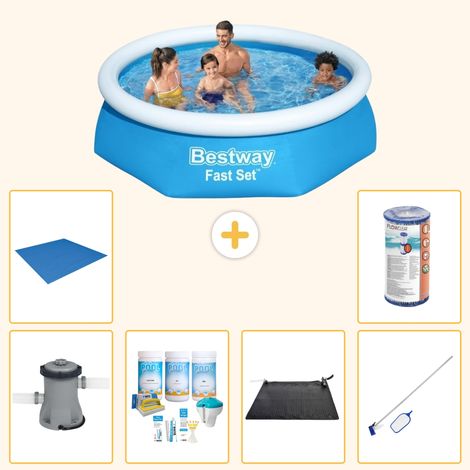 Bestway Bestway Fast Set Ronde - 244x61 cm - 7-pièces  S22003 (1/5)