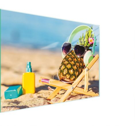 Glasschneidebrett 30x22 Ananas (1/5)