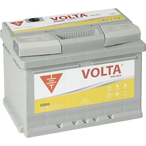 Batería de Coche Start Stop EFB 60Ah 570 A EN Volta SS600D (1/3)