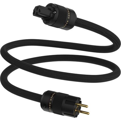 Câble d'alimentation HiFi C15 - Audio HiFi - Avec fiche Schuko et fiche pour appareils à froid - 1,5 m (1/5)