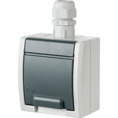 Douille hermétique simple Aquant IP65 1244-65