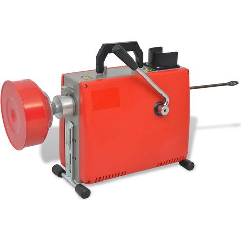Machine de nettoyage de tuyaux 250W 15 m x 16 mm 4,5 m x 9,5 mm CFW353000 (1/5)