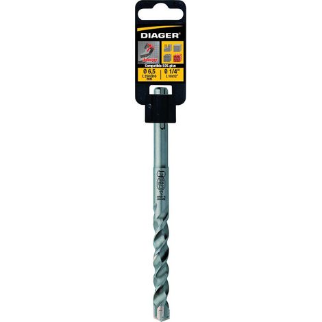 Foret béton Booster SDS-PLUS D12X460 mm DIAGER 113D12L0460