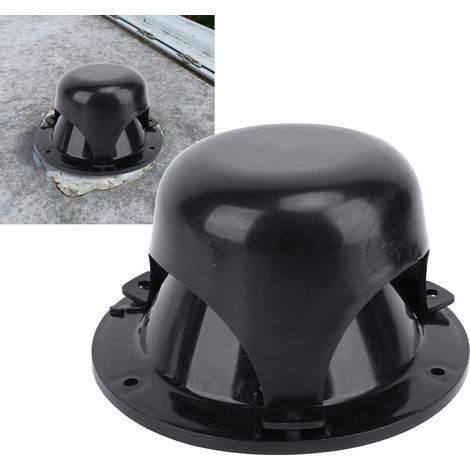 Adatto per tappi di ventilazione dei condotti di camper, nero, inodore, facile da installare, adatto per roulotte e camper.