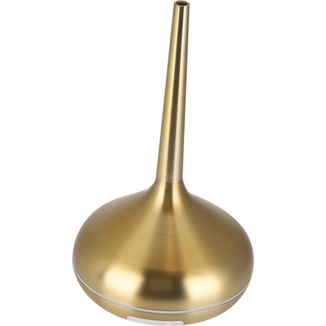 Humidificateur d'air 120 ml avec diffuseur de parfum, veilleuse LED 7 couleurs, couleur or (1/5)