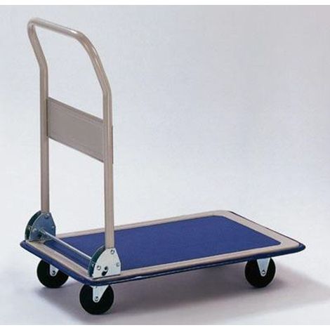 Wagen Handtruck PH158, Plattformwagen, Transportwagen, Stahl, max. 150 kg (1/2)