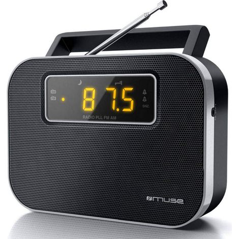Radio - MUSE - M-081R - Digital Tuner - Doppelte Alarmfunktion - Stationär und Tragbar (1/2)