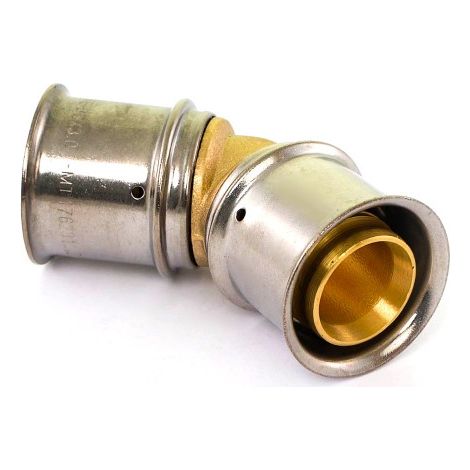 Coude multicouche à sertir 45° 40-40 F23260 - MULTITUBO SYSTEMS
