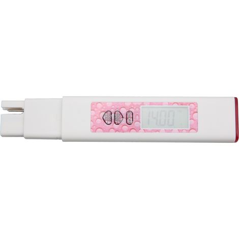 4-in-1-Wassertester: pH-Meter, TDS-Meter, klares Display mit Hintergrundbeleuchtung, digitaler Wassertester für Aquarium und Schwimmbad (Pink) (1/5)