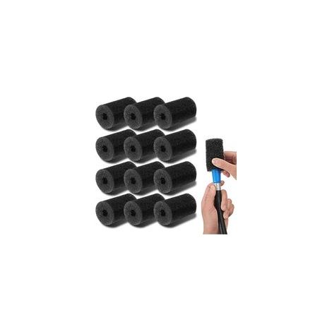 Lot de 12 brosses de rechange pour piscine – Compatibles Polaris 180 280 360 380 480 3900 – Mousse de filtration haute qualité – Installation encliquetable (1/5)
