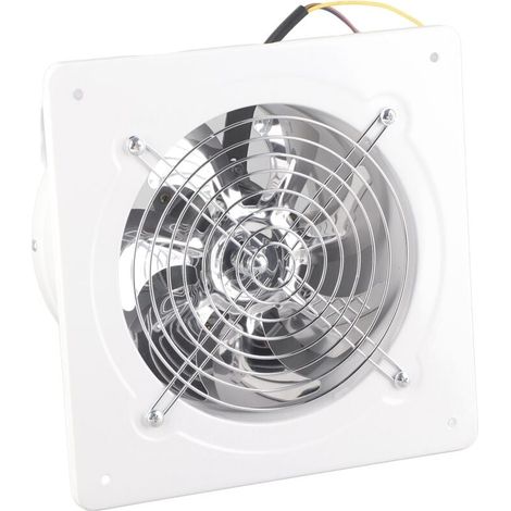 6,6 Zoll (16,8 cm) Single Speed Auto Shutter Wandmontage Abluftventilator für Dachboden, Schuppen oder Garage Belüftung (1/4)
