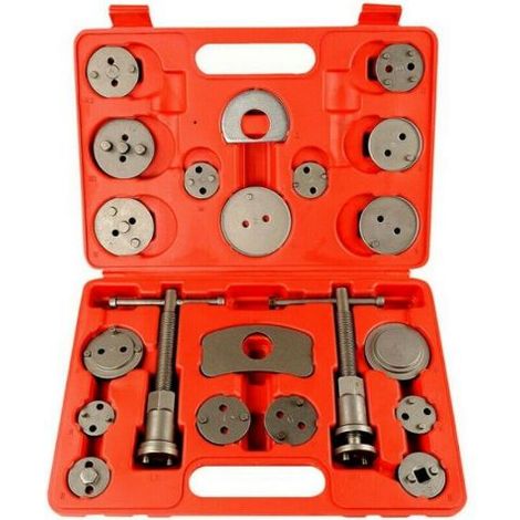 KIT 22 PEZZI DI ARRETRATORE PER PISTONCINI FRENI A DISCO IN VALIGETTA (1/5)