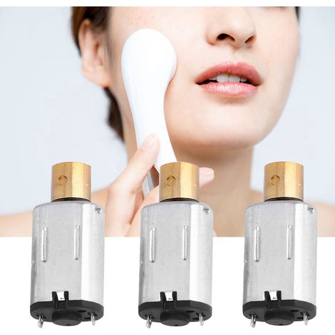 Lot de 3 moteurs vibrants à roue excentrique en laiton de haute qualité pour appareils de beauté, 1000 tr/min (1/5)