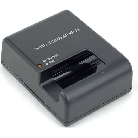 Langcheng Chargeur de Batterie pour Appareils Photo Numériques, 7.4 Volts, Compatible avec Nikon D600, D7100, D610, D800E, D7000