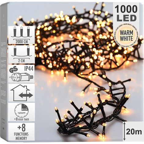 Weihnachtsbaumbeleuchtung 1000 LED 20 m (1/4)