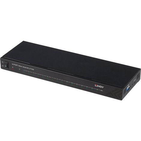 LINDY 38239 Splitter HDMI 16 porte HDMI 4K60 (1/5)