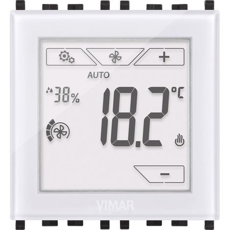 VIMAR - 02951.B Termostato touch domotico 2M bianco