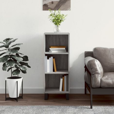 Buffet,Bahut,Meuble de Rangement pour Salon, Salle à Manger, Cuisine sonoma gris 34,5x32,5x90 cm bois d'ingénierie XZZ659482 (1/5)