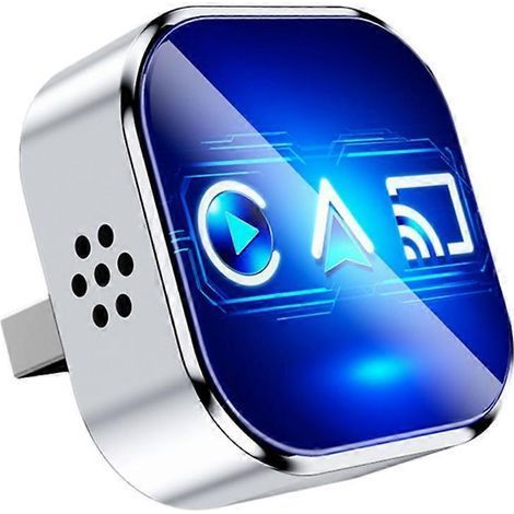 3-in-1 Wireless CarPlay Smart Box mit MirrorLink, CarPlay, Android Auto, Plug & Play USB-Adapter und Kabelverbindung (1/5)