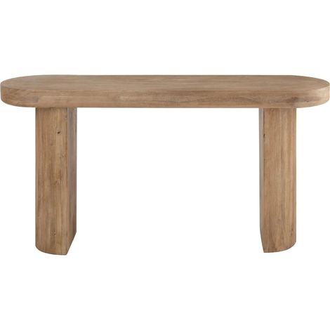 Console en manguier massif L152 - MAHE (1/5)