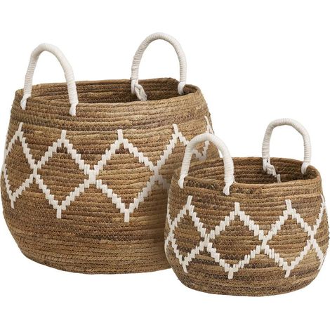 Runa panier lot de 2 nature. (1/5)