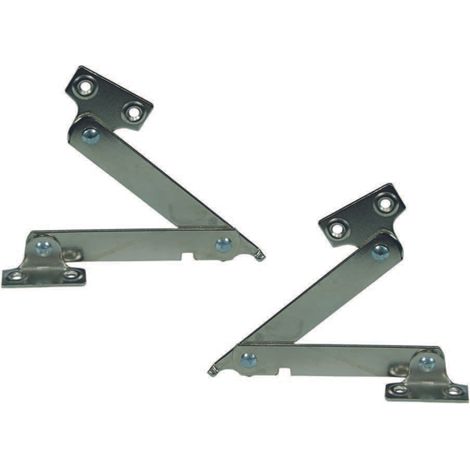 Asta snodata con fermo - cm.15 dx