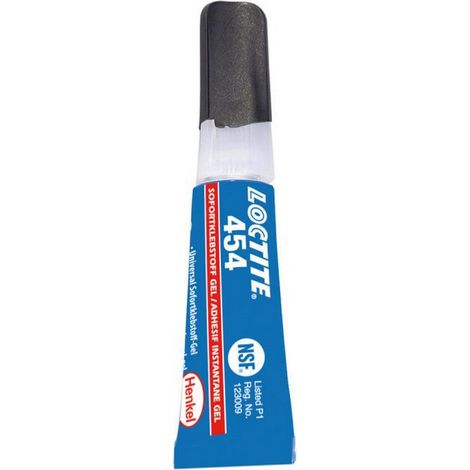 Colle gel, loctite 454 super glue, adhesif instantanee universel - 5g (1/5)