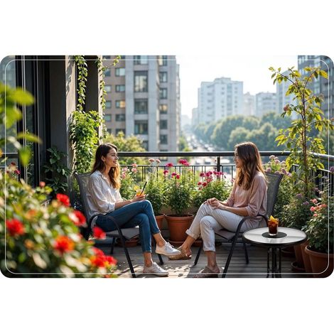 Sofotel SO-980 Textil-Gartenstühle 4er-Set (1/5)