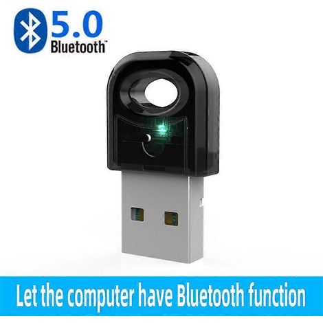 Adaptateur Bluetooth USB 5.0 pour ordinateur : émetteur-récepteur Bluetooth sans fil, convertisseur audio Bluetooth (vente directe d'usine). (1/5)