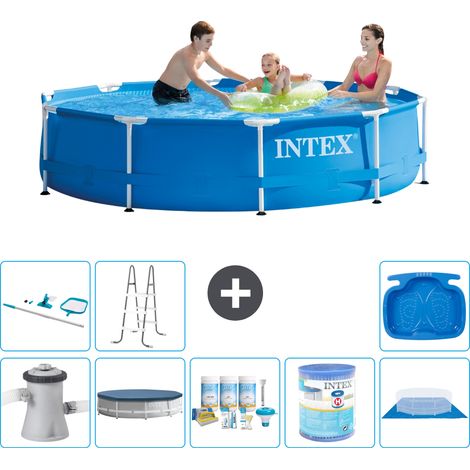 Intex Piscina con struttura Rotonda - 305x76 cm - 8-pezzi  S31660