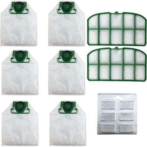 Kits de sacs à poussière de rechange pour aspirateur Kobold VK200 : accessoires, sacs à poussière filtrants de qualité supérieure, pièces détachées. (1/5)