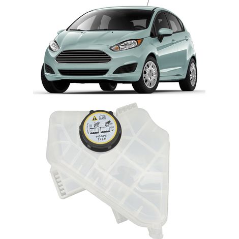 Vase d'expansion de radiateur avec bouchon, compatible avec Ford Fiesta 2011-2019 8V218K218AB (1/5)