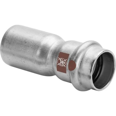 Viega Temponox-Reducción, d1 54, d2 42 acero inoxidable modelo 1715.1, 809492