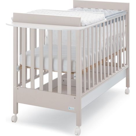 Lettino Homi con fasciatoio Azzurra Design Havana letto per neonati sponde regolabili vernici atossiche bambini camera da letto cameretta