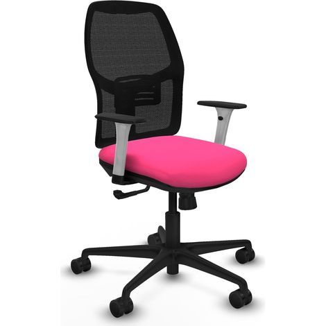 Sedia da ufficio piqueras y crespo Alfera bianco schienale fisso supporto lombare (1/2)